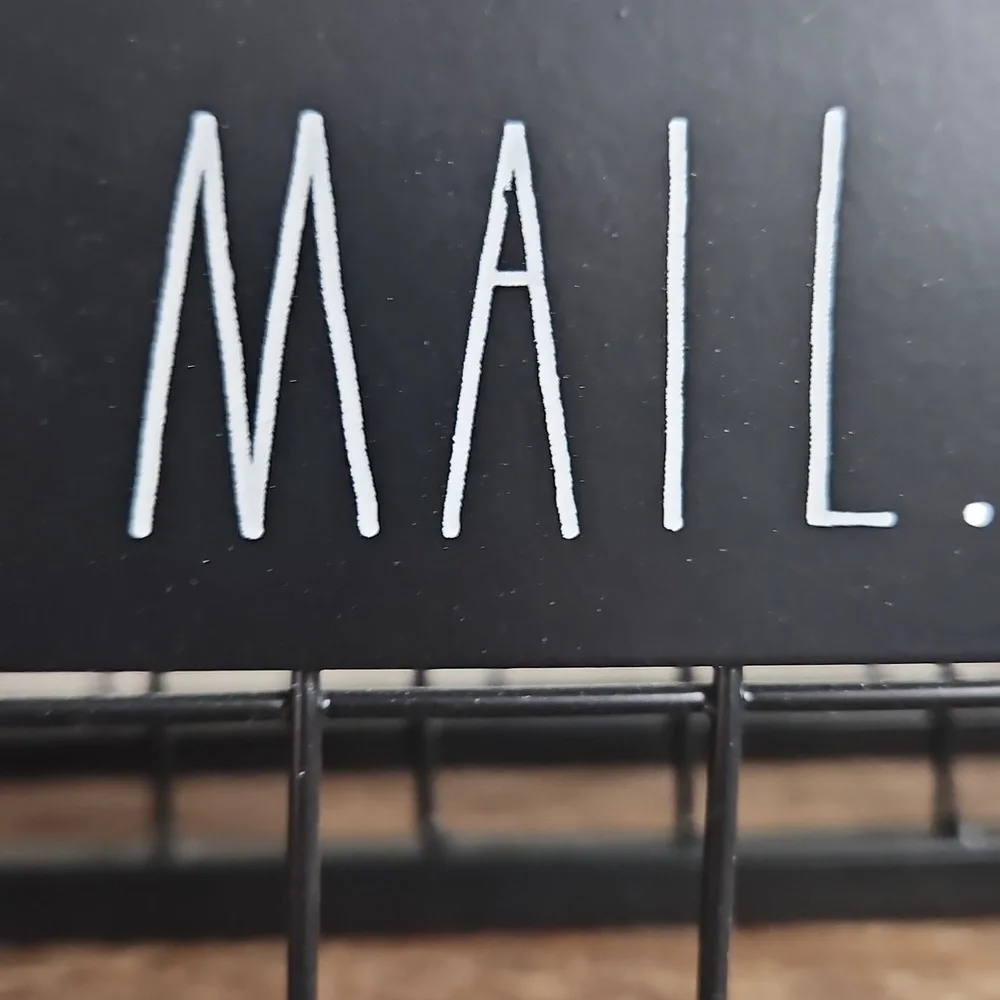 Rae Dunn Mail Organizer